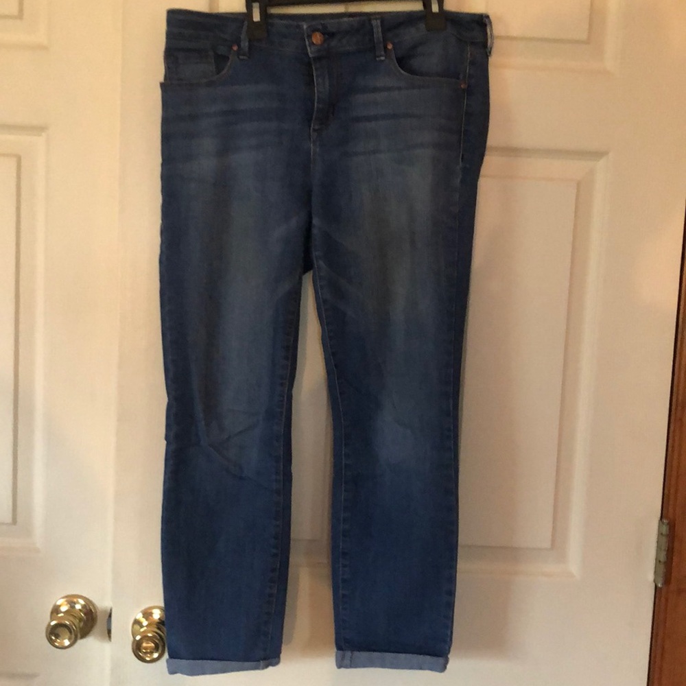 Jessica Simpson Rolled Crop Skinny jeans